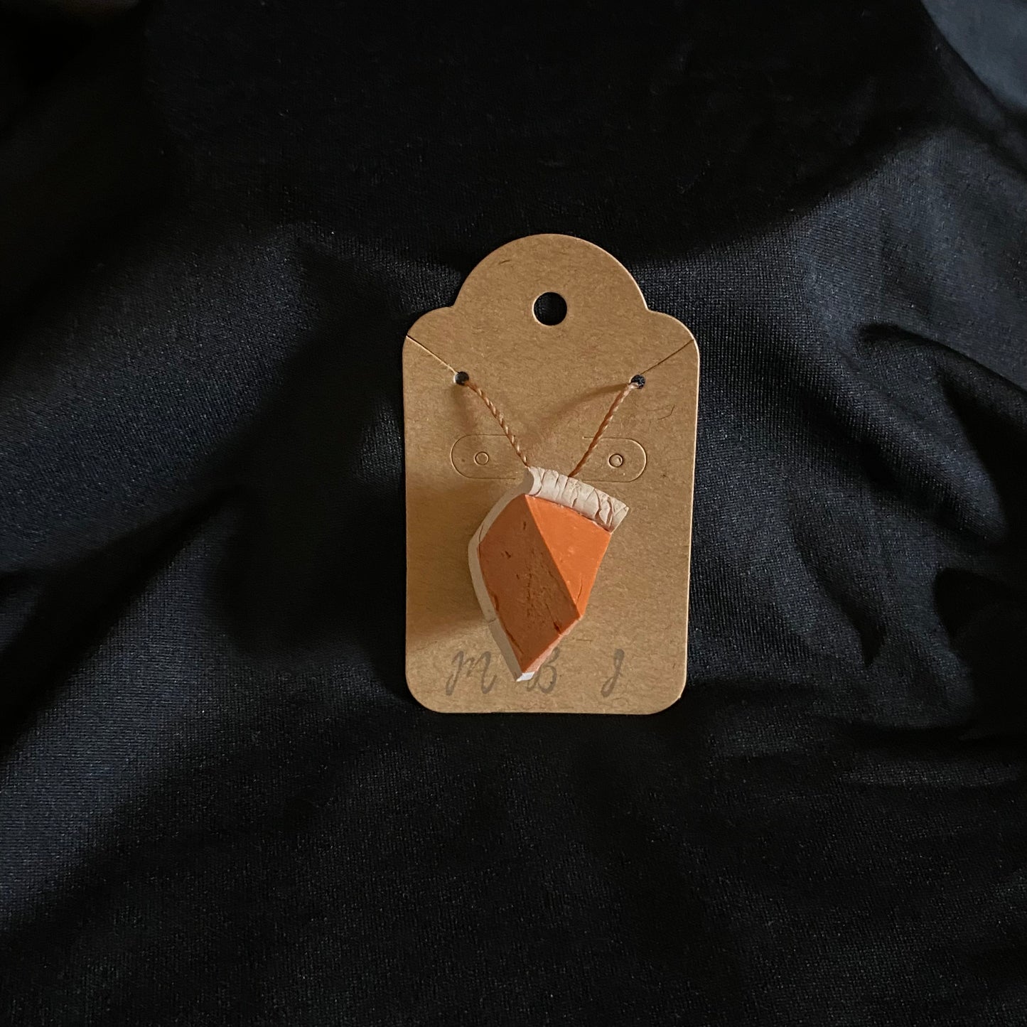 Pumpkin Pie Necklace